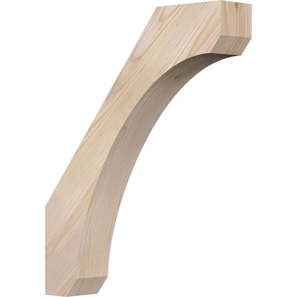 Ekena Millwork 3 1/2"W x 18"D x 22"H Legacy Smooth Knee Brace, Douglas Fir BRC04X18X22LEC00SDF - main